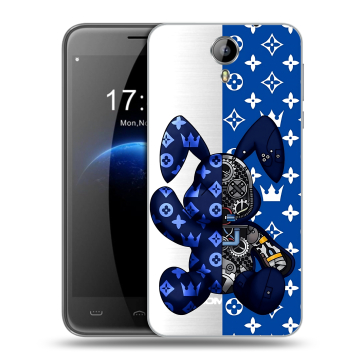 Силиконовый чехол на Homtom HT3 с принтом Луи робот Силиконовый чехол на Homtom HT3 с принтом Луи робот