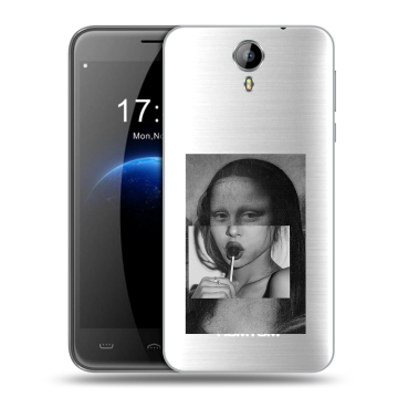 Силиконовый чехол на Homtom HT3 с принтом Мона Лиза Силиконовый чехол на Homtom HT3 с принтом Мона Лиза