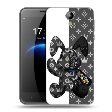 Силиконовый чехол на Homtom HT3 с принтом Луи робот Силиконовый чехол на Homtom HT3 с принтом Луи робот