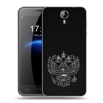 Силиконовый чехол на Homtom HT3 с принтом Герб России Силиконовый чехол на Homtom HT3 с принтом Герб России