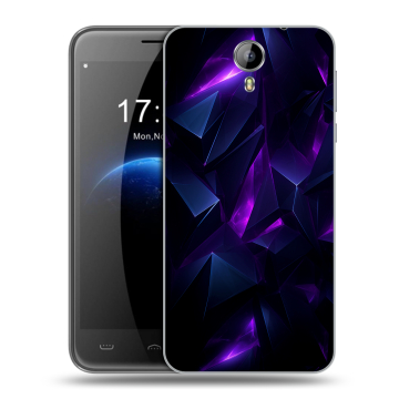 Силиконовый чехол на Homtom HT3 с принтом Абстракиция