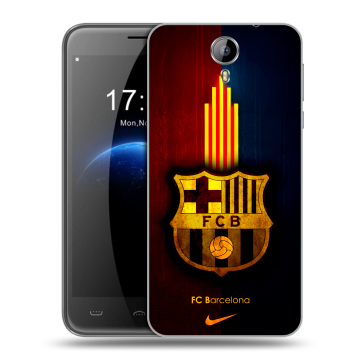 Силиконовый чехол на Homtom HT3 с принтом Барселона Barcelona