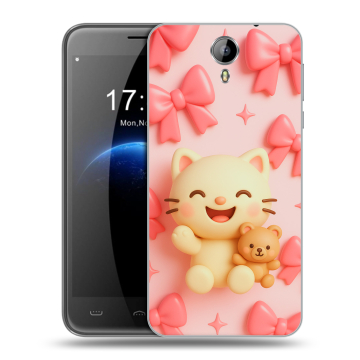 Силиконовый чехол на Homtom HT3 с принтом для девочек Силиконовый чехол на Homtom HT3 с принтом для девочек