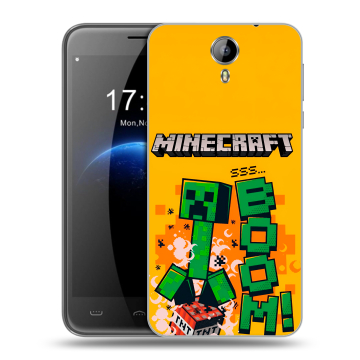 Силиконовый чехол на Homtom HT3 с принтом Майнкрафт Minecraft Силиконовый чехол на Homtom HT3 с принтом Майнкрафт Minecraft