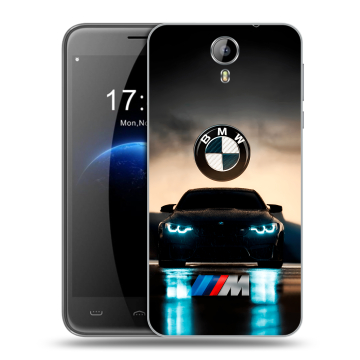 Силиконовый чехол на Homtom HT3 с принтом БМВ BMW