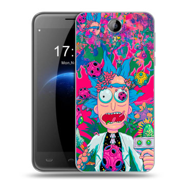 Силиконовый чехол на Homtom HT3 с принтом Рик и Морти Rick Morty Силиконовый чехол на Homtom HT3 с принтом Рик и Морти Rick Morty