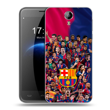 Силиконовый чехол на Homtom HT3 с принтом Барселона Barcelona