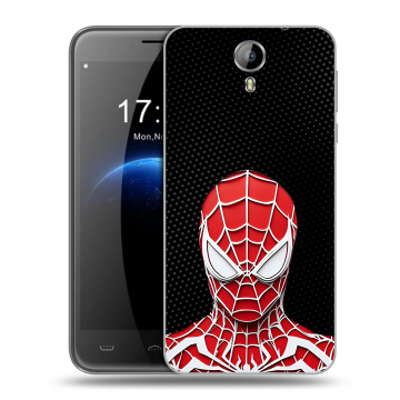 Силиконовый чехол на Homtom HT3 с принтом человек паук spiderman Силиконовый чехол на Homtom HT3 с принтом человек паук spiderman