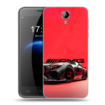 Силиконовый чехол на Homtom HT3 с принтом Мерседес Mercedes AMG Силиконовый чехол на Homtom HT3 с принтом Мерседес Mercedes AMG