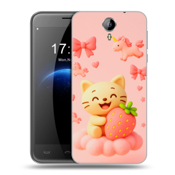 Силиконовый чехол на Homtom HT3 с принтом для девочек Силиконовый чехол на Homtom HT3 с принтом для девочек