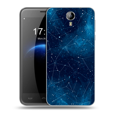 Силиконовый чехол на Homtom HT3 с принтом Космос звезды Силиконовый чехол на Homtom HT3 с принтом Космос звезды