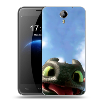 Силиконовый чехол на Homtom HT3 с принтом Как приручить дракона Силиконовый чехол на Homtom HT3 с принтом Как приручить дракона