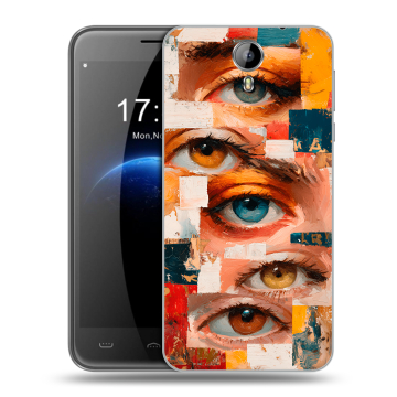 Силиконовый чехол на Homtom HT3 с принтом Модный принт Силиконовый чехол на Homtom HT3 с принтом Модный принт