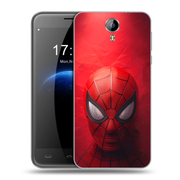 Силиконовый чехол на Homtom HT3 с принтом Spiderman Человек паук