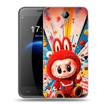 Силиконовый чехол на Homtom HT3 с принтом Labubu Лабубу Силиконовый чехол на Homtom HT3 с принтом Labubu Лабубу