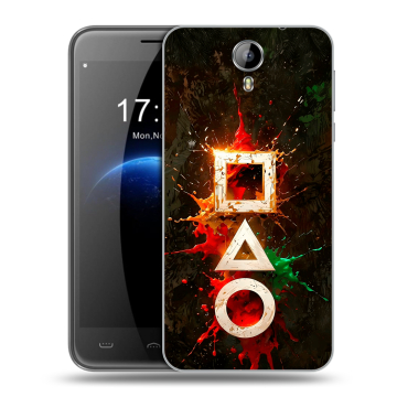 Силиконовый чехол на Homtom HT3 с принтом Squid Game Игра кальмара Силиконовый чехол на Homtom HT3 с принтом Squid Game Игра кальмара