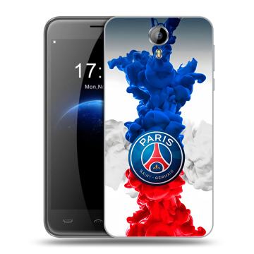 Силиконовый чехол на Homtom HT3 с принтом PSG ПСЖ