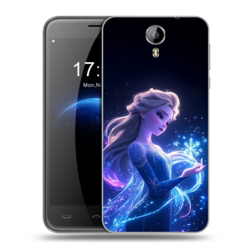 Силиконовый чехол на Homtom HT3 с принтом Холодное сердце Frozen Силиконовый чехол на Homtom HT3 с принтом Холодное сердце Frozen