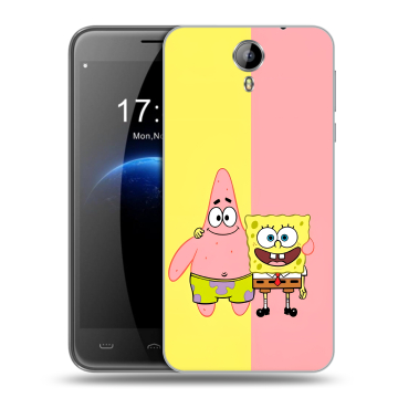 Силиконовый чехол на Homtom HT3 с принтом Спанч боб Спанчбоб Силиконовый чехол на Homtom HT3 с принтом Спанч боб Спанчбоб