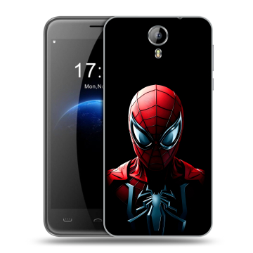 Силиконовый чехол на Homtom HT3 с принтом Spiderman Человек паук