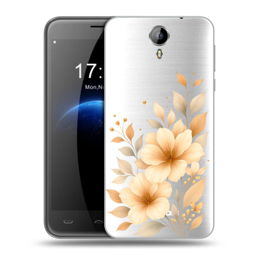 Силиконовый чехол на Homtom HT3 с принтом для девушки
