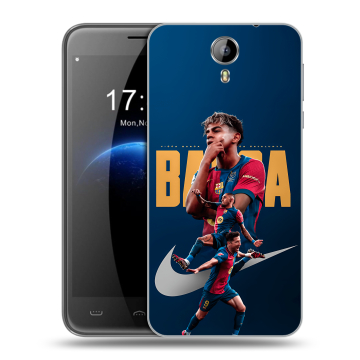 Силиконовый чехол на Homtom HT3 с принтом Барселона Barca Yamal Силиконовый чехол на Homtom HT3 с принтом Барселона Barca Yamal
