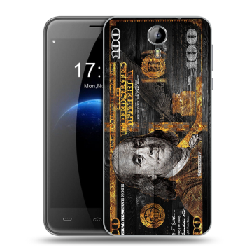 Силиконовый чехол на Homtom HT3 с принтом Доллар деньги Силиконовый чехол на Homtom HT3 с принтом Доллар деньги