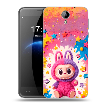 Силиконовый чехол на Homtom HT3 с принтом Labubu Лабубу Силиконовый чехол на Homtom HT3 с принтом Labubu Лабубу