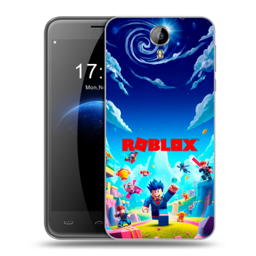 Силиконовый чехол на Homtom HT3 с принтом Roblox Роблокс Силиконовый чехол на Homtom HT3 с принтом Roblox Роблокс