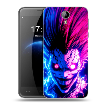Силиконовый чехол на Homtom HT3 с принтом Death note Тетрадь смерти