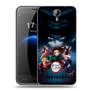 Силиконовый чехол на Homtom HT3 с принтом Demon Slayer Клинок рассекающий демонов Силиконовый чехол на Homtom HT3 с принтом Demon Slayer Клинок рассекающий демонов
