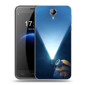 Силиконовый чехол на Homtom HT3 с принтом Миньоны Силиконовый чехол на Homtom HT3 с принтом Миньоны