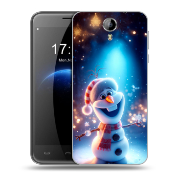 Силиконовый чехол на Homtom HT3 с принтом Новый год
