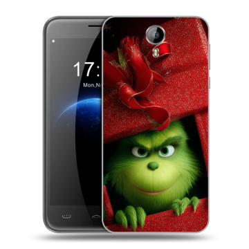 Силиконовый чехол на Homtom HT3 с принтом Новый год