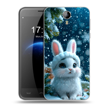 Силиконовый чехол на Homtom HT3 с принтом Новый год