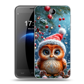 Силиконовый чехол на Homtom HT3 с принтом Новый год