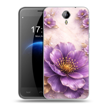 Силиконовый чехол на Homtom HT3 с принтом женский Силиконовый чехол на Homtom HT3 с принтом женский