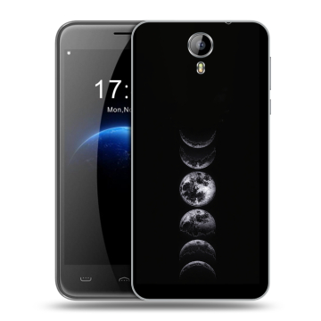 Силиконовый чехол на Homtom HT3 с принтом женский Силиконовый чехол на Homtom HT3 с принтом женский