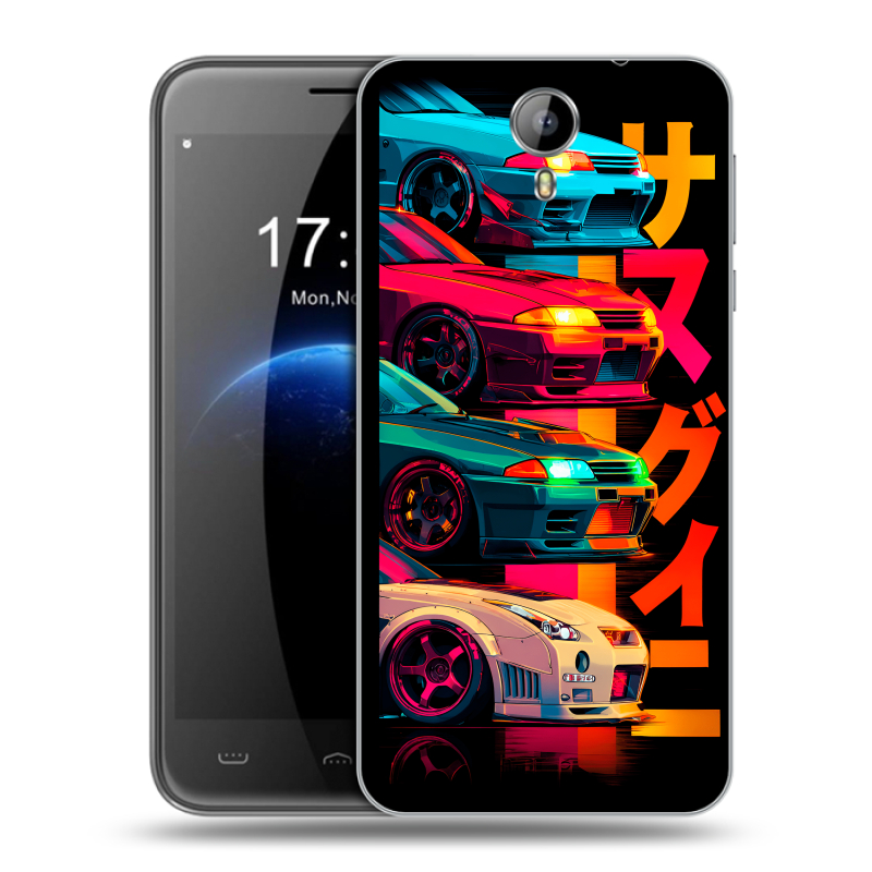 Силиконовый чехол на Homtom HT3 с принтом Гоночные машины Силиконовый чехол на Homtom HT3 с принтом Гоночные машины