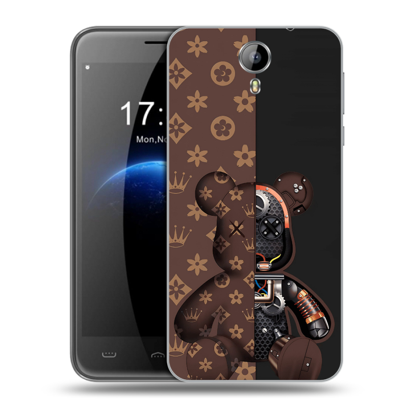 Силиконовый чехол на Homtom HT3 с принтом Луи робот Силиконовый чехол на Homtom HT3 с принтом Луи робот