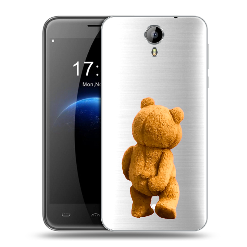 Силиконовый чехол на Homtom HT3 с принтом Медведь Силиконовый чехол на Homtom HT3 с принтом Медведь