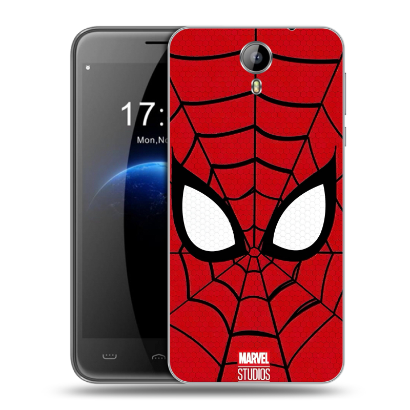 Силиконовый чехол на Homtom HT3 с принтом человек паук spiderman Силиконовый чехол на Homtom HT3 с принтом человек паук spiderman