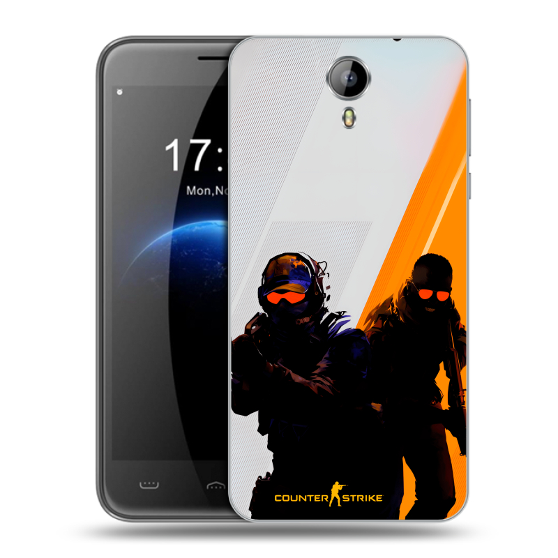Силиконовый чехол на Homtom HT3 с принтом Контер страйк Counter strike Силиконовый чехол на Homtom HT3 с принтом Контер страйк Counter strike