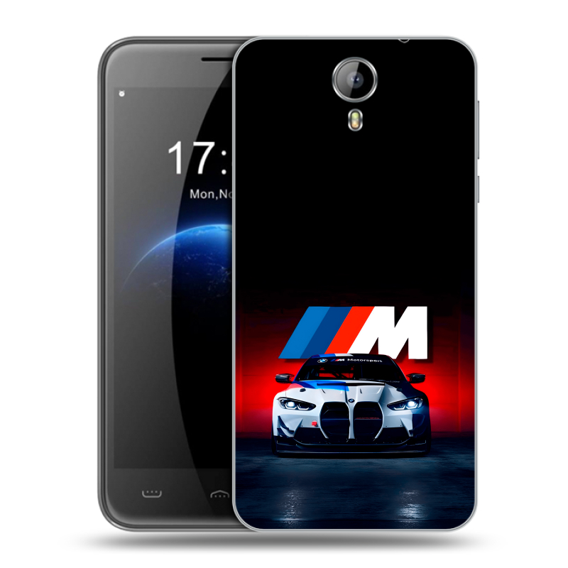 Силиконовый чехол на Homtom HT3 с принтом БМВ BMW Силиконовый чехол на Homtom HT3 с принтом БМВ BMW