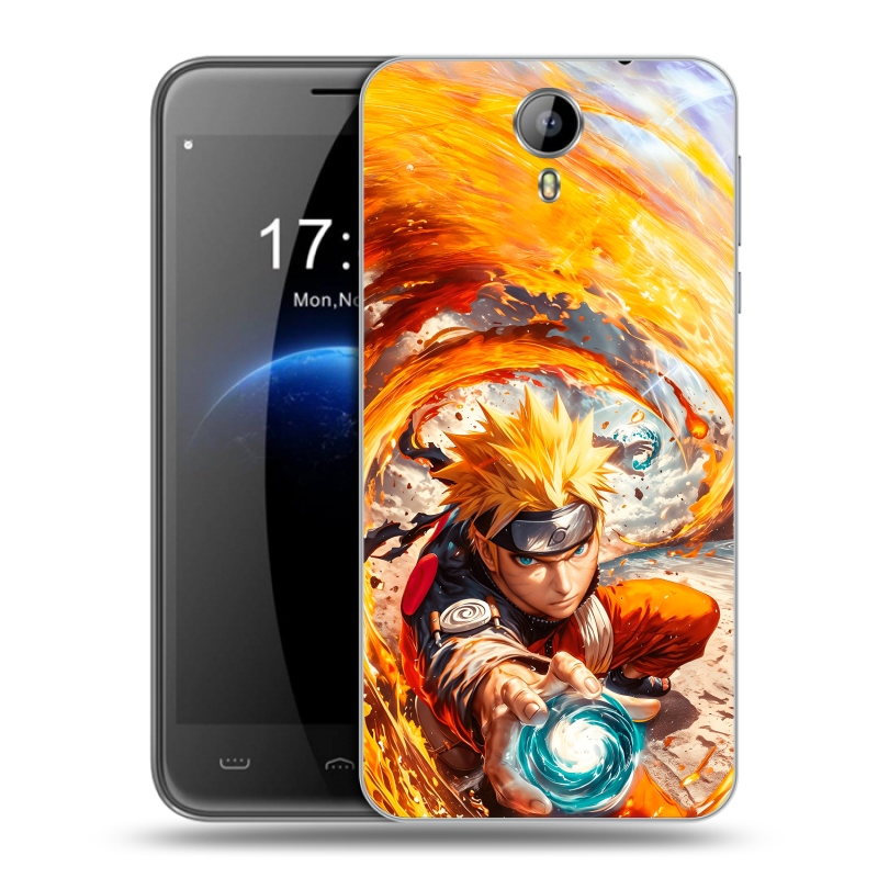 Силиконовый чехол на Homtom HT3 с принтом Аниме Наруто Naruto Силиконовый чехол на Homtom HT3 с принтом Аниме Наруто Naruto