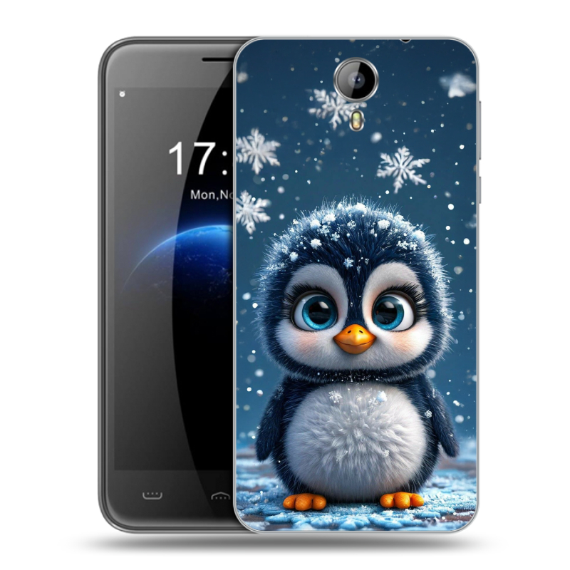 Силиконовый чехол на Homtom HT3 с принтом Новый год Силиконовый чехол на Homtom HT3 с принтом Новый год