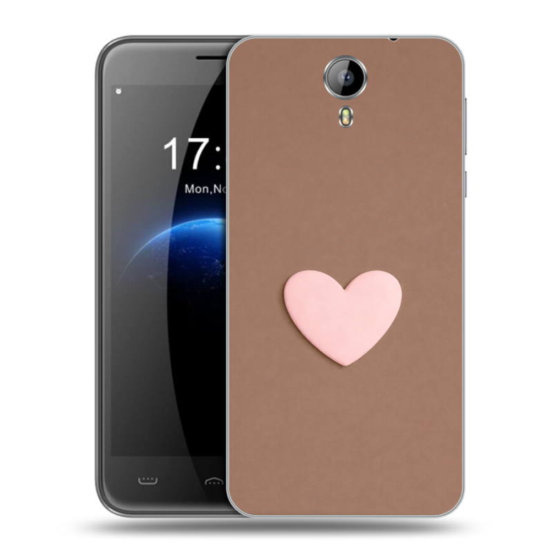 Силиконовый чехол на Homtom HT3 с принтом женский Силиконовый чехол на Homtom HT3 с принтом женский