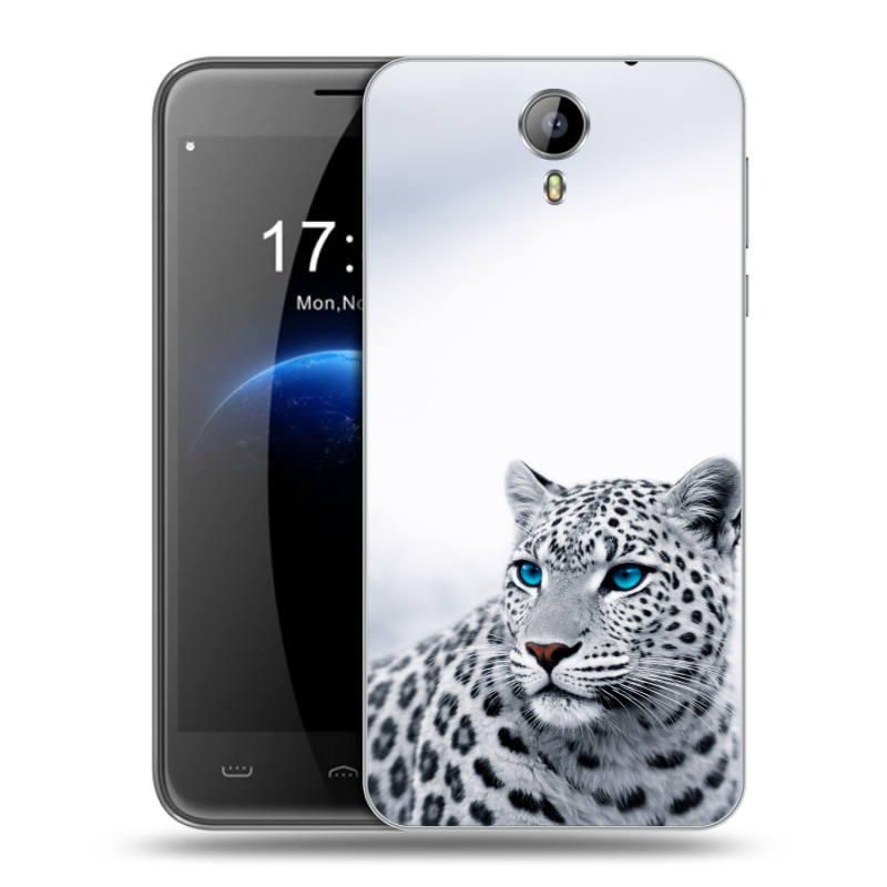 Силиконовый чехол на Homtom HT3 с принтом женский Силиконовый чехол на Homtom HT3 с принтом женский