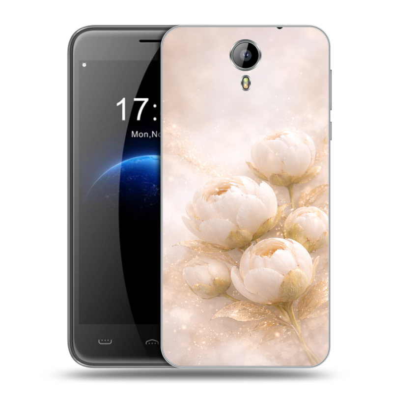Силиконовый чехол на Homtom HT3 с принтом женский Силиконовый чехол на Homtom HT3 с принтом женский