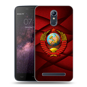 Силиконовый чехол на Homtom HT17 с принтом Герб СССР Силиконовый чехол на Homtom HT17 с принтом Герб СССР